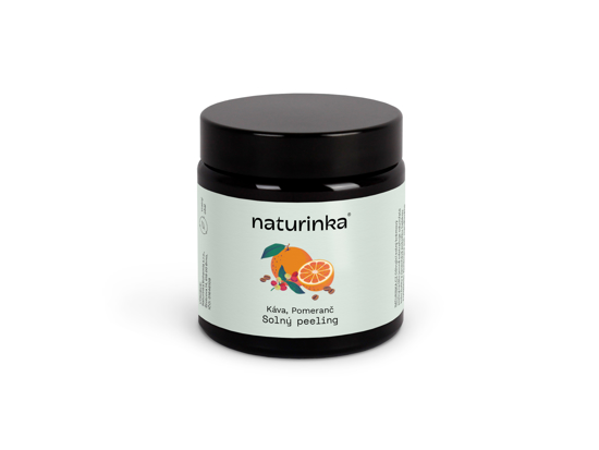 Obrázek z Káva / pomeranč solný tělový peeling 