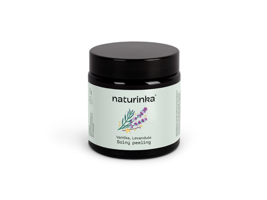 Obrázek z Vanilka / levandule solný tělový peeling 